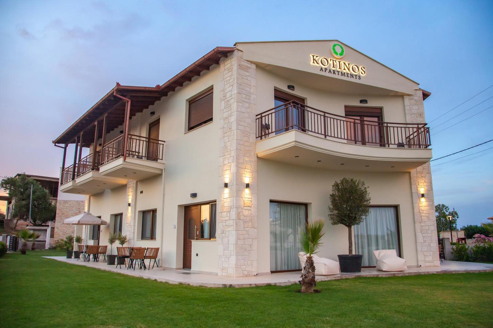 Kotinos Apartments Афітос Екстер'єр фото