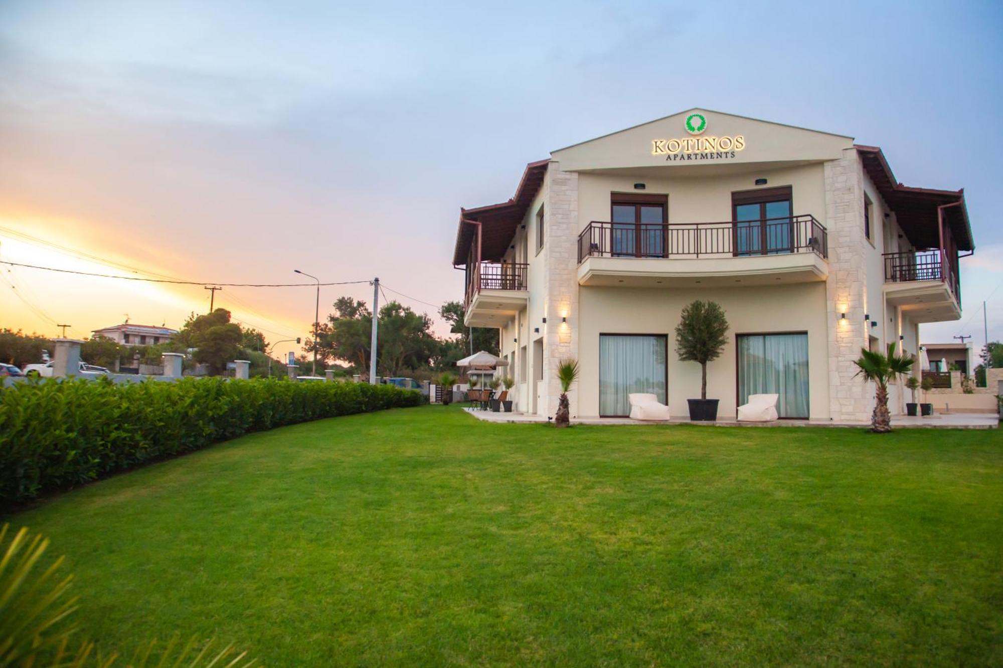 Kotinos Apartments Афітос Екстер'єр фото