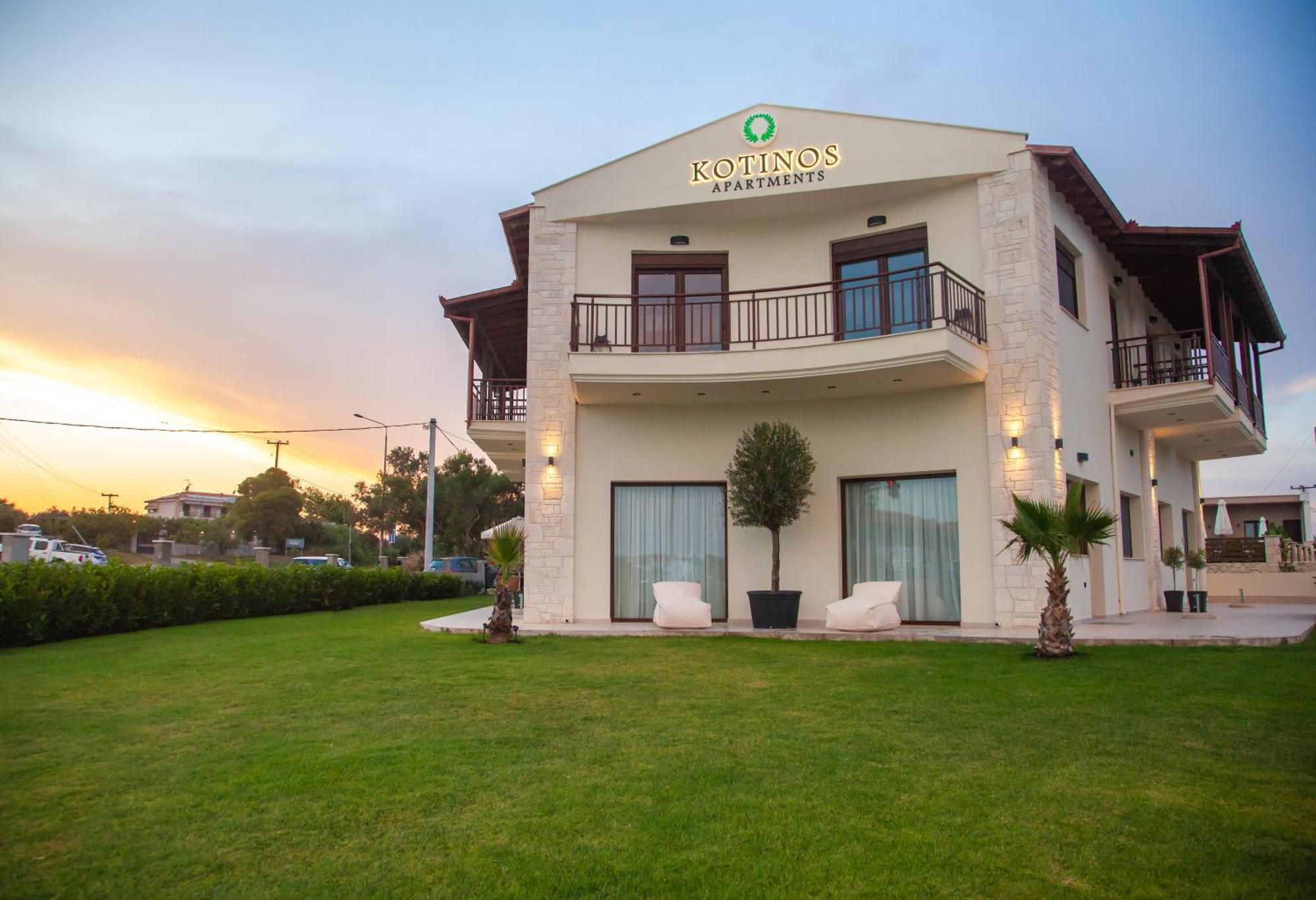 Kotinos Apartments Афітос Екстер'єр фото