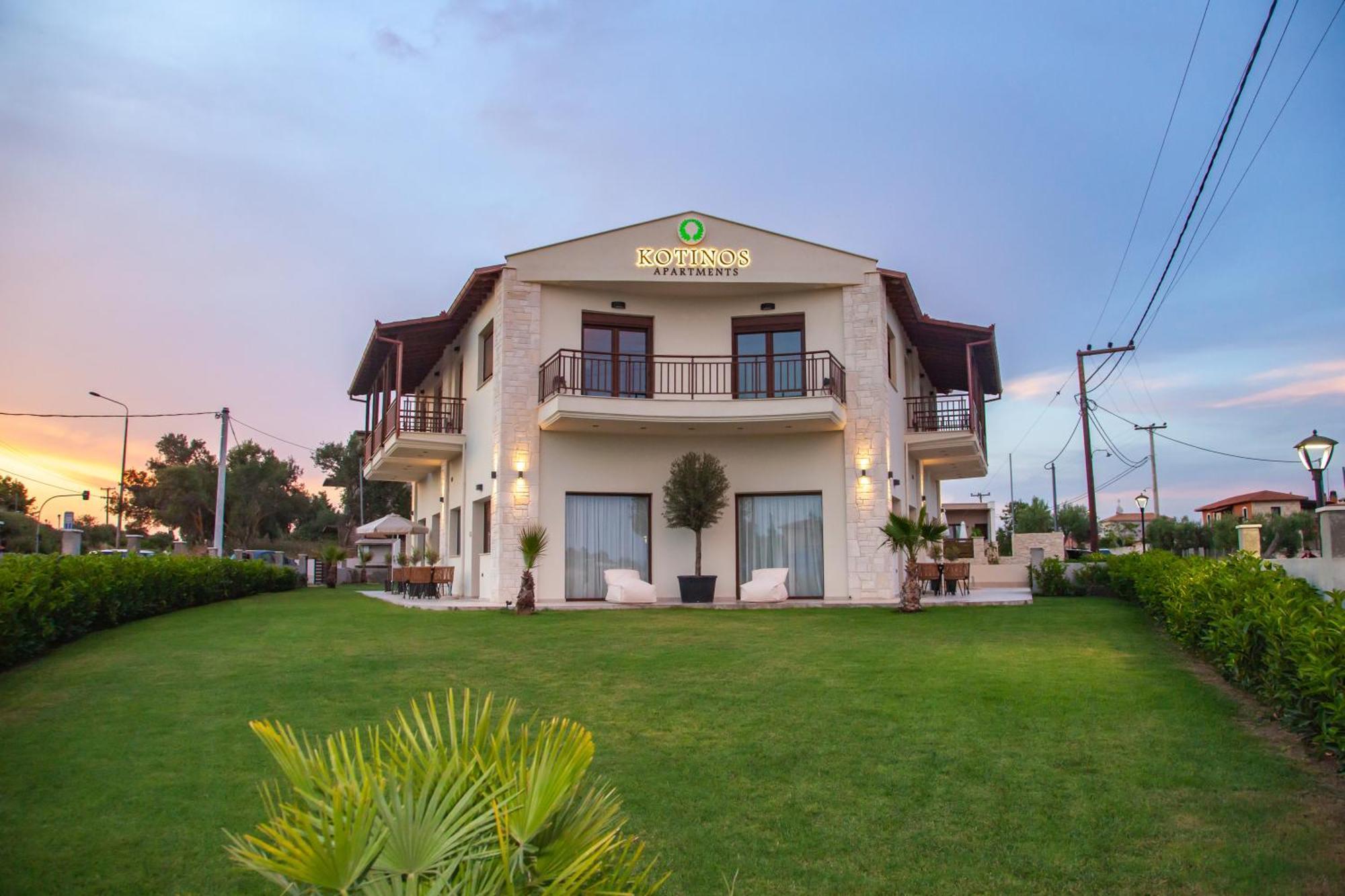 Kotinos Apartments Афітос Екстер'єр фото